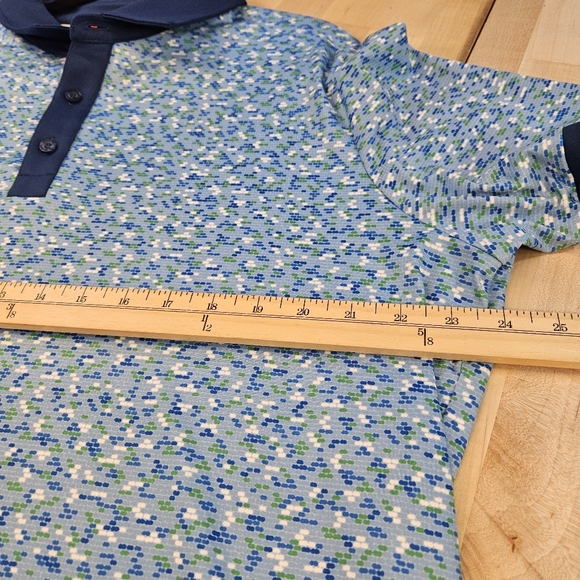 Redvanly Brewer Polo Golf Shirt Mazarine Blue White Men’s XL PUREpoly - Picture 7 of 8